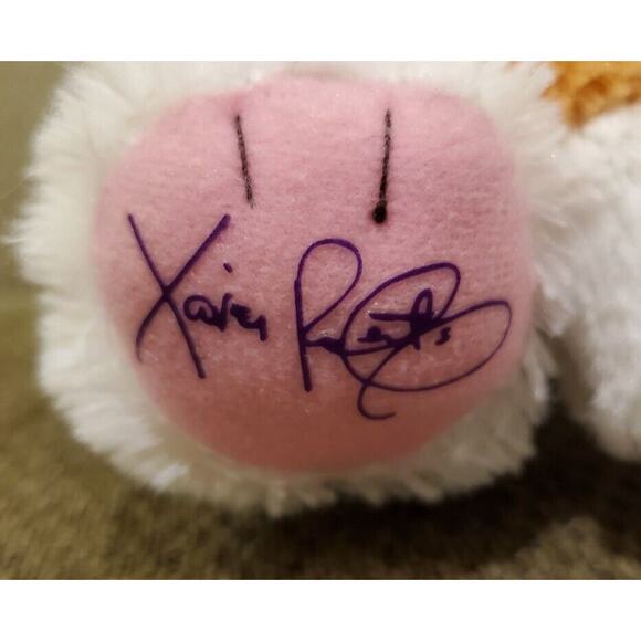 2015 Orange White Cabbage Patch Kids Adoptimals Cat Green Eyes No Paper Tag - Picture 8 of 12